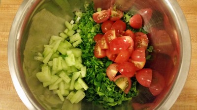 veggies in bowl